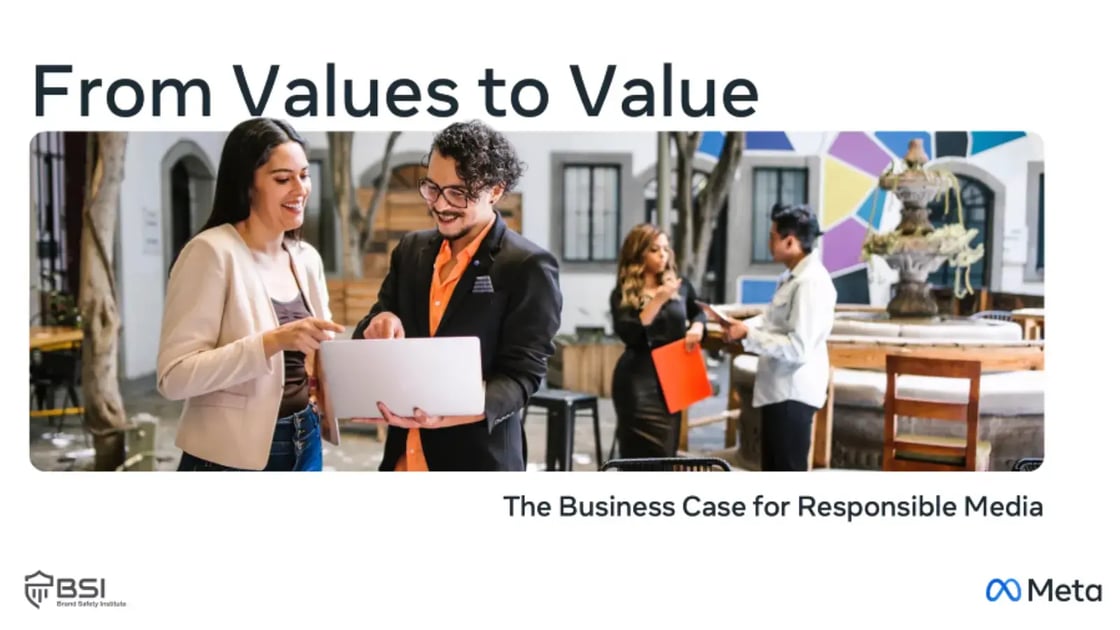 From Values to Value white paper