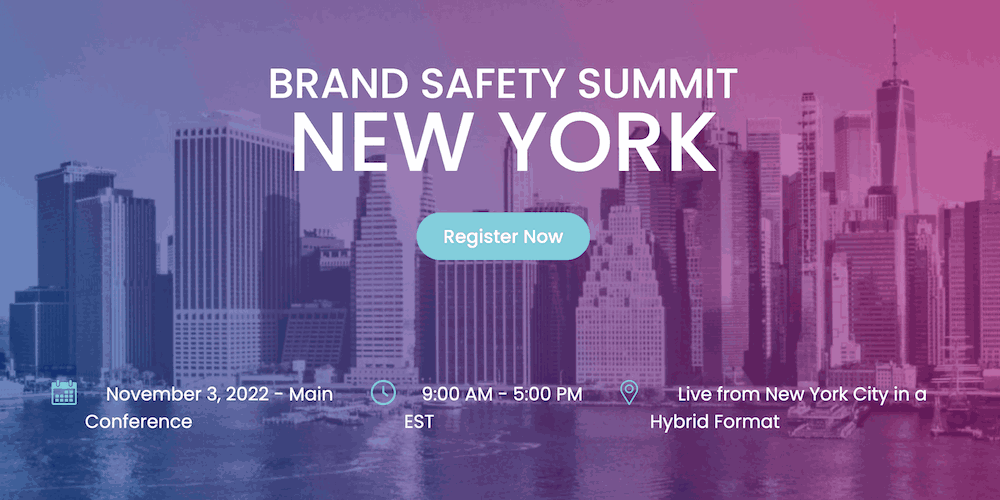 Brand Safety Week New York 2022