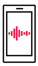 image of audio on a mobile device