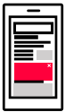 image of a news feed on a mobile device
